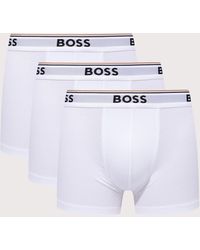BOSS - 3 Pack Regular Fit Power Trunks - Lyst