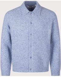 Wax London - Tristan Button Down Knitted Polo - Lyst