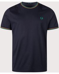 Fred Perry - Regular Fit Twin Tipped T-Shirt - Lyst