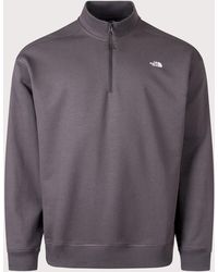 The North Face - Relaxed Fit Essential Quarter Zip Sweatshirt - Lyst
