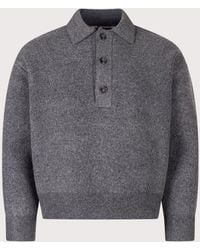 MKI Miyuki-Zoku - Relaxed Box Fit Double Knit Rugby - Lyst