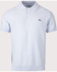 Lacoste - Classic Fit Knitted Polo Shirt - Lyst
