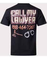 Market - Call My Lawyer Sign T-shirt - Lyst