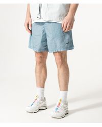 Stone Island - Relaxed Fit Water Reactive Faded Camo Swim Shorts - Lyst