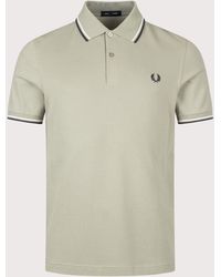 Fred Perry - Regular Fit Twin Tipped Polo Shirt - Lyst