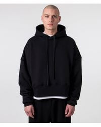FLORENCE BLACK - Oversized Essential Crop Hoodie V3 - Lyst