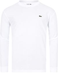 Lacoste Cotton Live Grandad Collar Long 