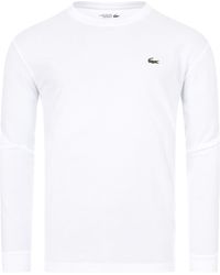 Lacoste Sport Long Sleeve Top - White