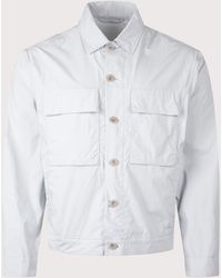 C.P. Company - Piece Dyed Mid Layer Overshirt - Lyst
