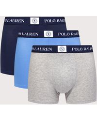 Polo Ralph Lauren - 3 Pack Classic Stretch Cotton Trunks - Lyst