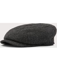 Barbour - Fyne Tweed Baker Boy Cap - Lyst