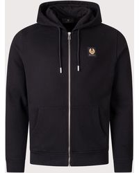 Belstaff - Zip Through Hoodie - Lyst