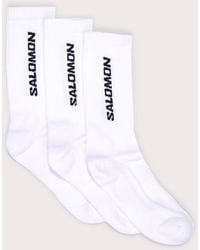 Salomon - 3 Pack Everyday Crew Socks - Lyst