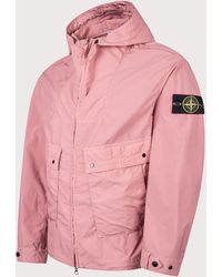 Stone Island - Light Compact Touch Poly-Tc Jacket - Lyst