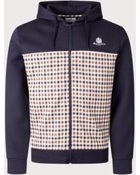 Aquascutum - Scuba Insert Full Zip Hoodie - Lyst