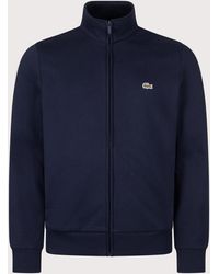 Lacoste - Regular Fit Zip Through Sweatshirt - Lyst