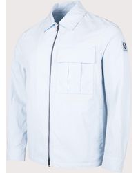 Belstaff - Regular Fit Cargo Overshirt - Lyst