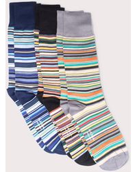 Paul Smith - 3 Pack Of Signature Stripe Socks - Lyst