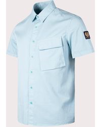Belstaff - Short Sleeve Scale Shirt - Lyst