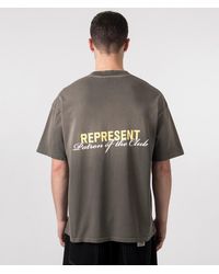 Represent - Oversized Fit Patron Of The Club T-Shirt - Lyst
