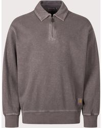 Carhartt - Balloon Fit Harper Quarter Zip Sweatshirt - Lyst