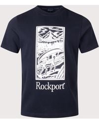 Rockport - Relaxed Fit Hampshire Logo T-Shirt - Lyst