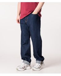 KENZO - Straight Fit Asagao Jeans - Lyst