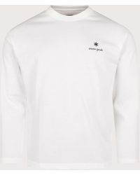 Snow Peak - Regular Fit New Standard Logo Long Sleeve T-Shirt - Lyst