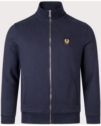 Belstaff - Zip Through Sweatshirt - Lyst