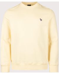 Paul Smith - Regular Fit Organic Cotton Zebra Logo Sweatshirt - Lyst