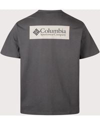 Columbia - Relaxed Fit Csc Heavyweight Back Graphic T-Shirt - Lyst