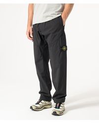 Stone Island - Regular Fit Soft Shell-R_E. Dye Technology Trousers - Lyst
