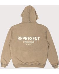 Represent - Oversized Fit Owners Club Hoodie - Lyst