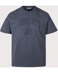 Carhartt - Loose Fit Faded Pond Corps T-Shirt - Lyst