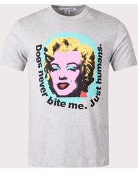 Comme des Garçons - Slim Fit Marilyn T-shirt - Lyst