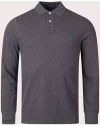 Polo Ralph Lauren - Custom Slim Fit Long Sleeve Polo Shirt - Lyst