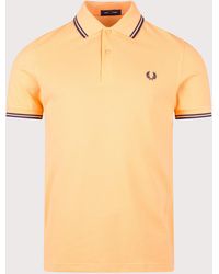 Fred Perry - Regular Fit Twin Tipped Polo Shirt - Lyst