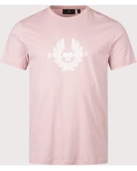Belstaff - Reg Fit Surface T-Shirt - Lyst