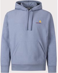 Carhartt - Loose Fit American Script Hoodie - Lyst