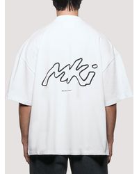 MKI Miyuki-Zoku - Oversized Box Fit Ink Line T-Shirt - Lyst