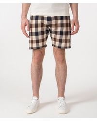 Aquascutum - Macro Club Check Short Pants - Lyst