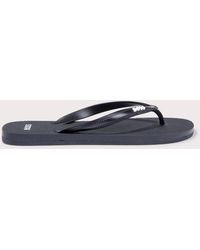 BOSS - Tracy Branded Strap Flip Flops - Lyst