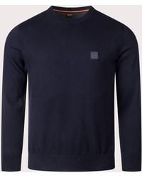 BOSS - Regular Fit Kanovano Knitted Jumper - Lyst
