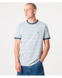 Pretty Green - Slim Fit Ribera Stripe T-shirt - Lyst