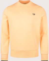 Fred Perry - Regular Fit Crew Neck Sweatshirt - Lyst
