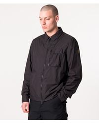 Belstaff - Garment Dyed Ripstop Rail Overshirt - Lyst
