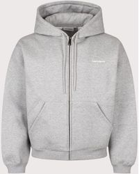 Carhartt - Loose Fit Ebbert Zip Through Hoodie - Lyst