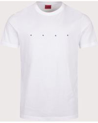 HUGO - Regular Fit Dorosi T-Shirt - Lyst