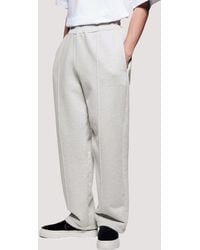 MKI Miyuki-Zoku - Relaxed Fit 800 Gsm Superweight Wide Leg Joggers - Lyst