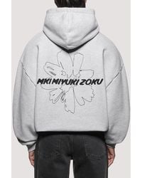 MKI Miyuki-Zoku - Oversized Box Fit Wildflower Hoodie - Lyst